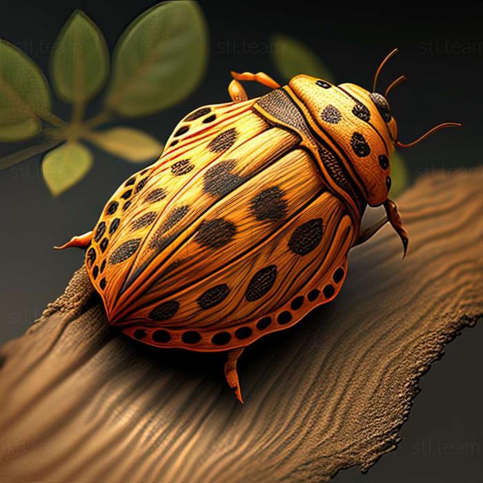 3D модель Scaphella junonia (STL)